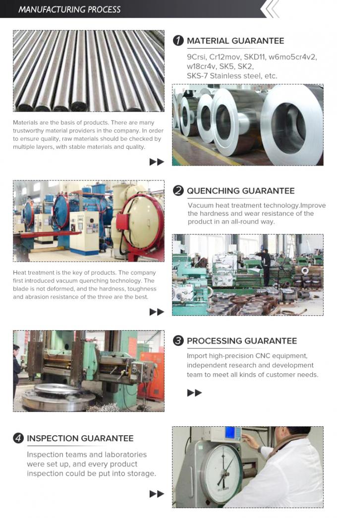 Blades đóng gói công nghiệp cắt rắn cho máy đóng gói phim 7