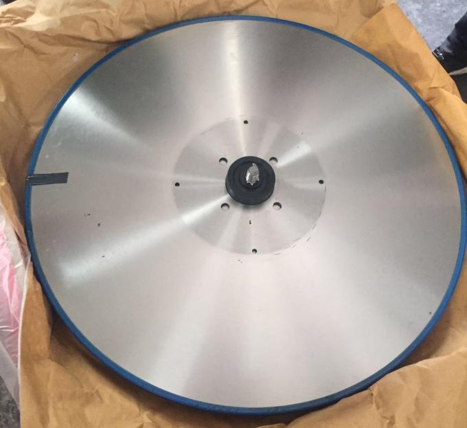 Tùy chỉnh 15 độ góc răng Log Saw Blade Cutting Knife cho cắt giấy mô lâu dài 0