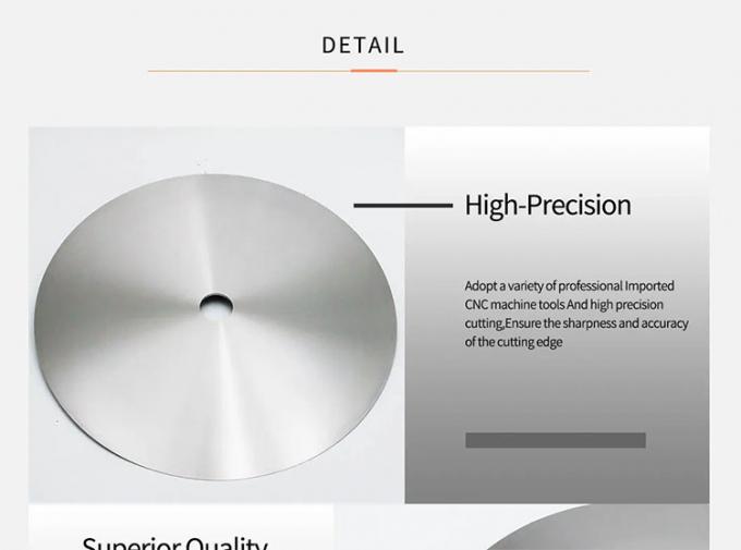 Giấy chuyển đổi vòng log Saw Blade cho máy cắt giấy mô 0