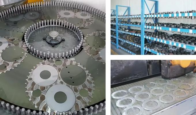 Carbide Box Corrugated Cutting Creasing Circular Slitting Knife Blades Cho Máy cắt giấy 2