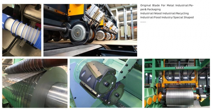 SENDA Round Slitter Blade Industrial Slitting Blade Blade Tròn cho máy cắt băng giấy 4