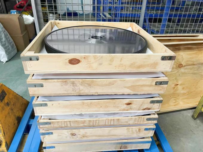Tự động hóa 610mm vòng tròn dao cưa gỗ Blade thành phần cốt lõi để cắt và cắt giấy mô 0