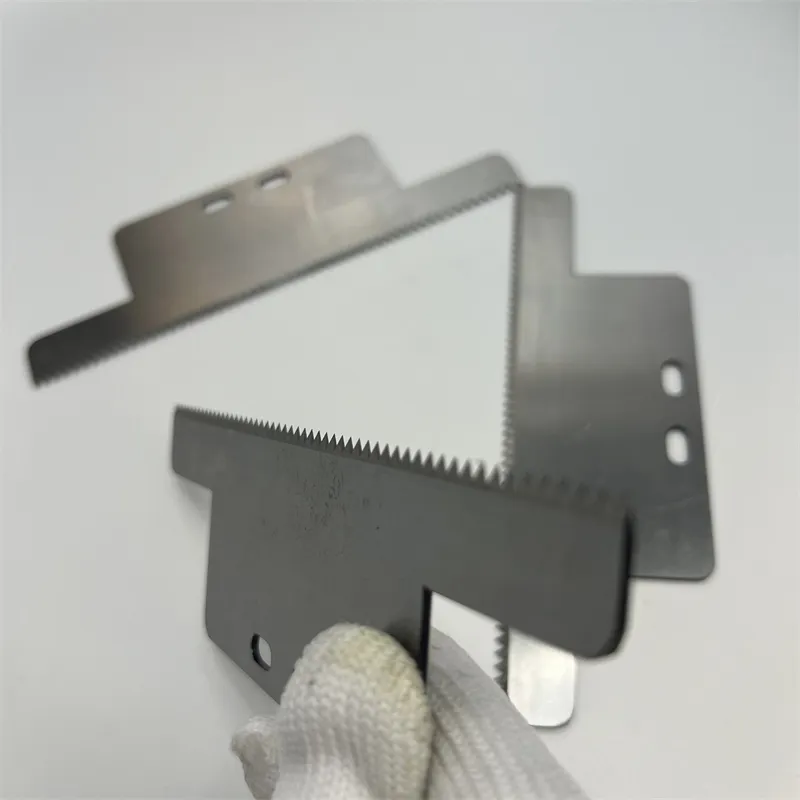 Bụt cắt giấy nhựa Răng cắt lưỡi đóng gói Răng có sợi râu Saw Blade 3