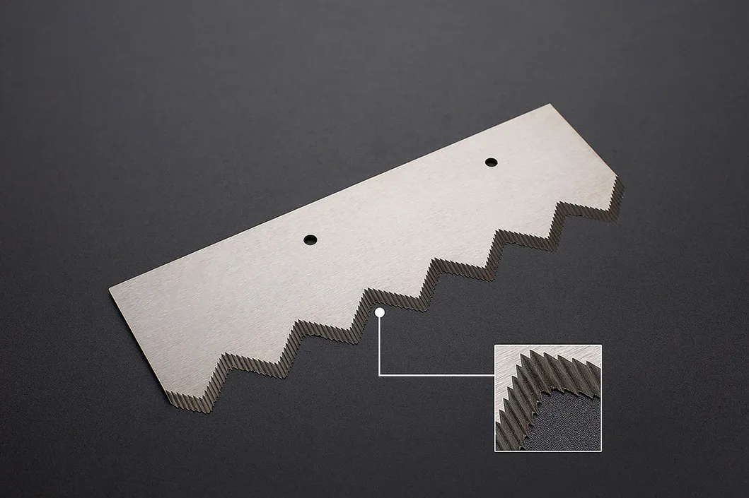 Bụt cắt giấy nhựa Răng cắt lưỡi đóng gói Răng có sợi râu Saw Blade 8