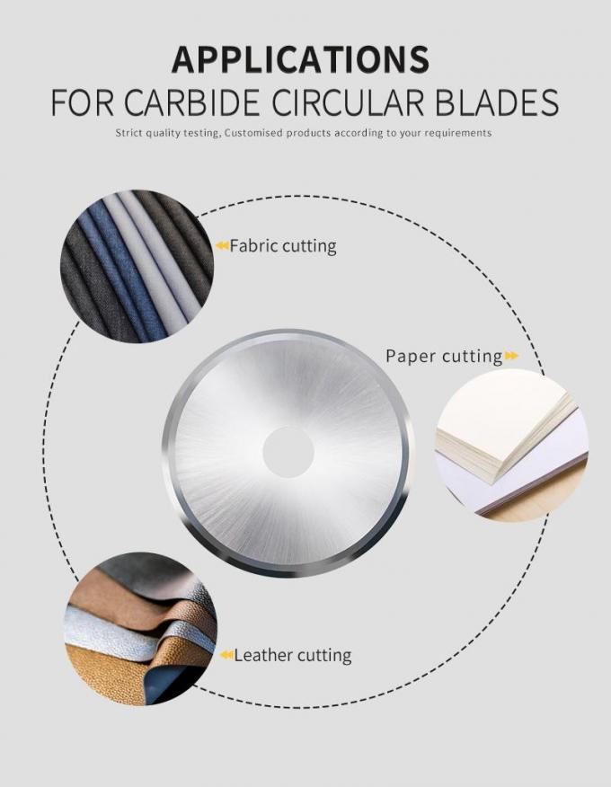 OEM / ODM dao tròn cắt băng cao su ống giấy cắt vòng lưỡi 4