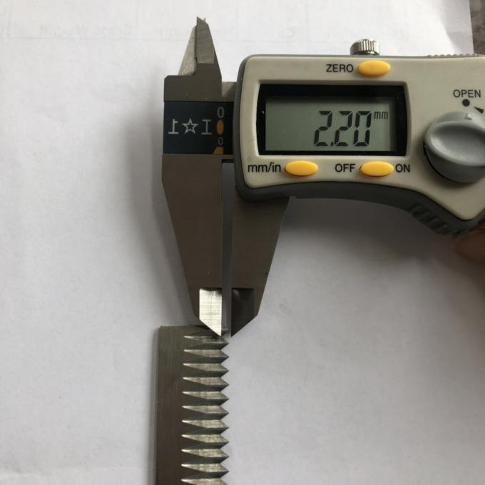 Bao bì phim cắt dao túi nhựa cắt Trimmer Blade serrated 2