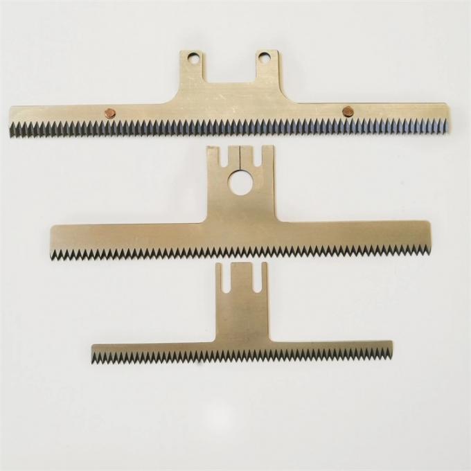 Bao bì phim cắt dao túi nhựa cắt Trimmer Blade serrated 4