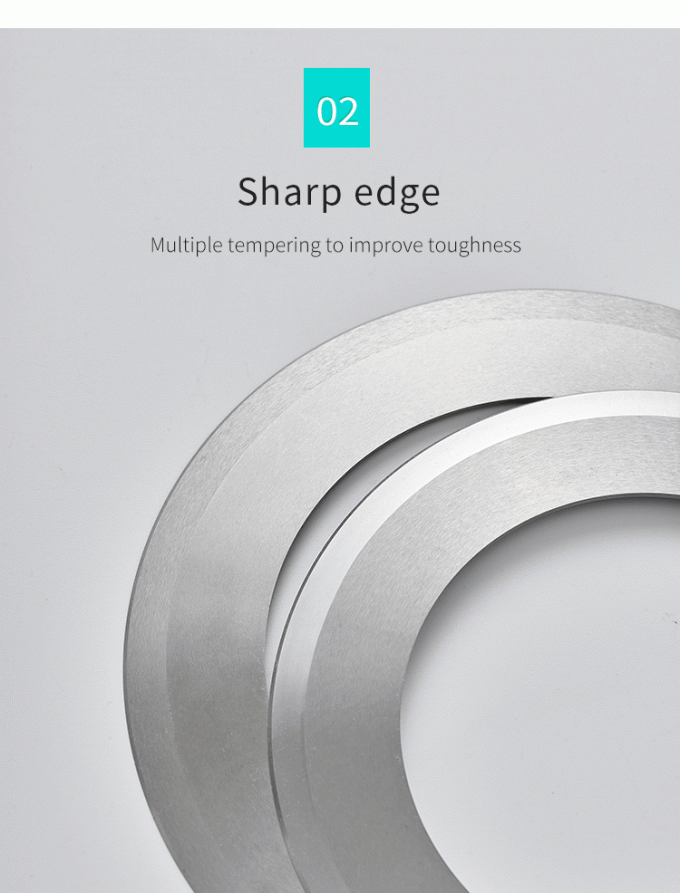 Dao cắt băng keo công nghiệp 130mm có độ chính xác cao cho giấy, cuộn băng, dao xén lưỡi tròn 2