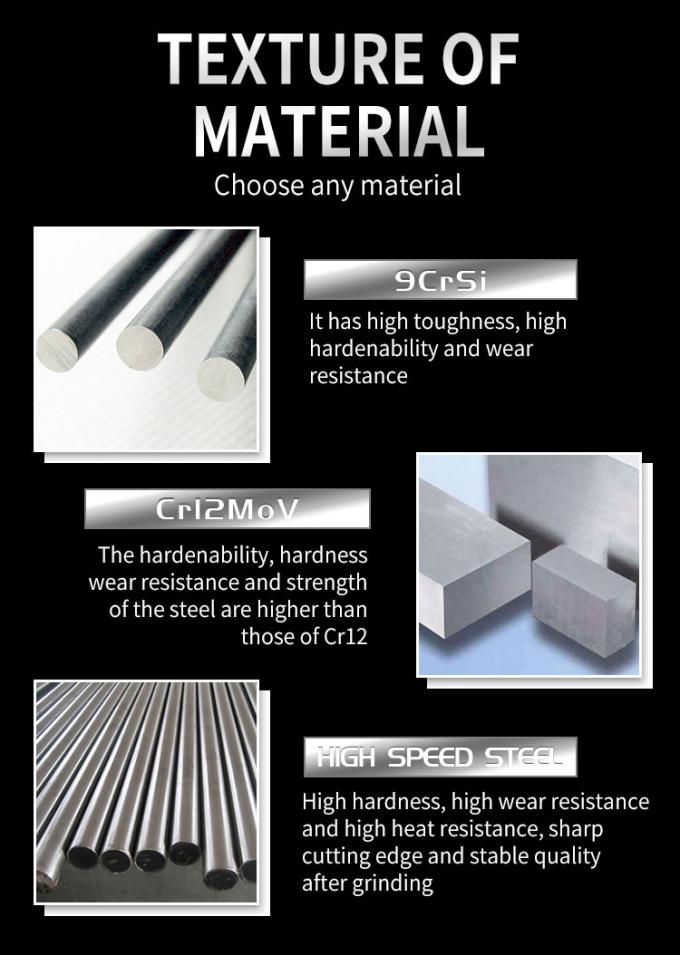 Máy cắt giấy nhiệt kim loại Blades cắt vòng để cắt chính xác 0