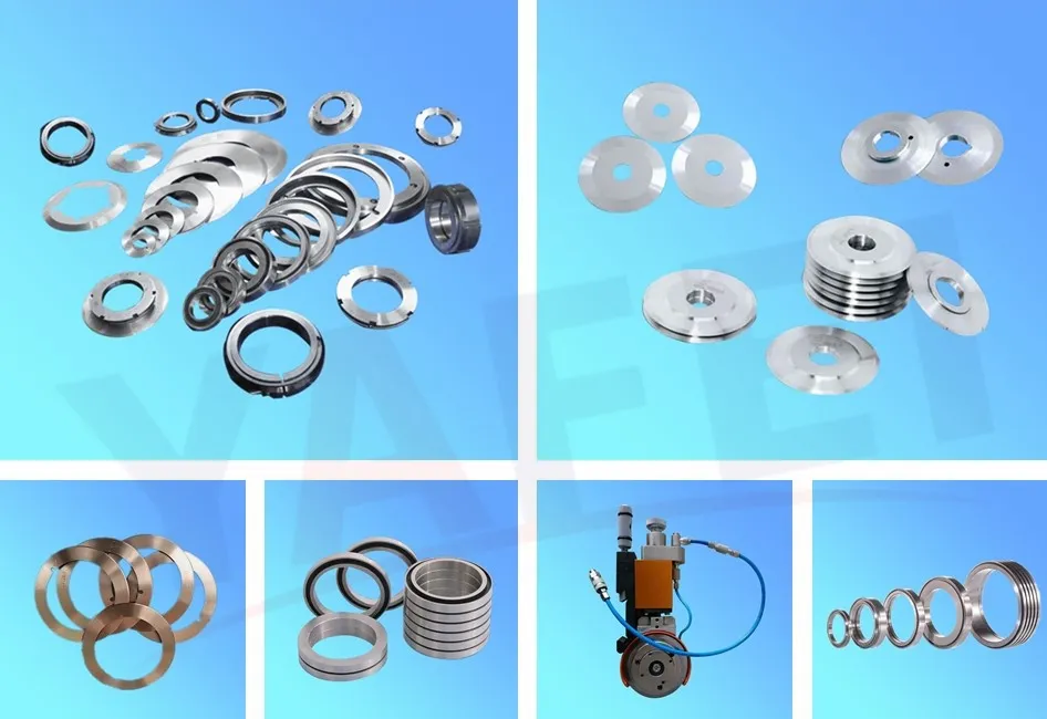 Passion OEM/ODM Disc Cutter Băng lốp Bhs dao cạo Slitter dao cắt tròn Tungsten Carbide cắt lưỡi dao 4